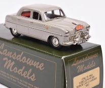 Lansdowne Models LDM.7X 1953 Ford Zephyr Six, Monte Carlo Winner 1953. In light grey with black
