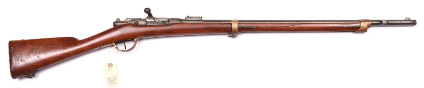 A scarce French 11mm M1874/80 Gras Cavalry rifle, 46” overall, barrel 27½”, number 36431 on all