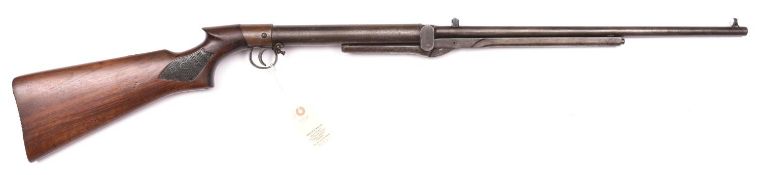 A .177” BSA “Club Special” underlever air rifle, number CS48418 (1932), 43½” overall, barrel 19”