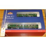 A Bachmann 411 4 Car EMU Set (31-425). Comprising Unit No. 7105. DMBS (powered), TS, TC and DMBS (