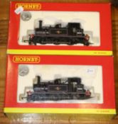 2 Hornby 'OO' gauge BR terrier locomotives. 0-6-0 Terriers- RN32670 (R2165A). Plus RN62636 (R2165B),