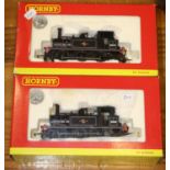 2 Hornby 'OO' gauge BR terrier locomotives. 0-6-0 Terriers- RN32670 (R2165A). Plus RN62636 (R2165B),