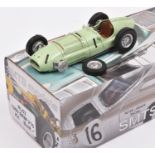 SMTS Models 1950 BRM V16 in pale green RN1 Boxed, minor wear. Vehicle VGC-Mint, one wheel loose