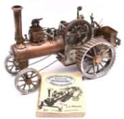 A live steam 'Minnie' Traction Engine in one inch scale. Generally built to a good level of detail