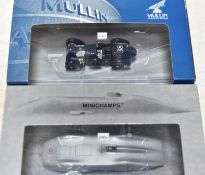 2x Minichamps 1:43 racing/record cars. The 'Mullin Automotive Museum Collection' 1936 Talbot-Lago