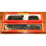 2 Hornby 'OO' gauge Locomotives. BR Schools class 4-4-0 tender locomotive, Cheltenham, RN 30925 (