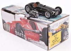 SMTS Models 1953 BRM V16 MK1. In British Racing Green RN7, drivers Gonzalez and Fangio. Boxed, minor