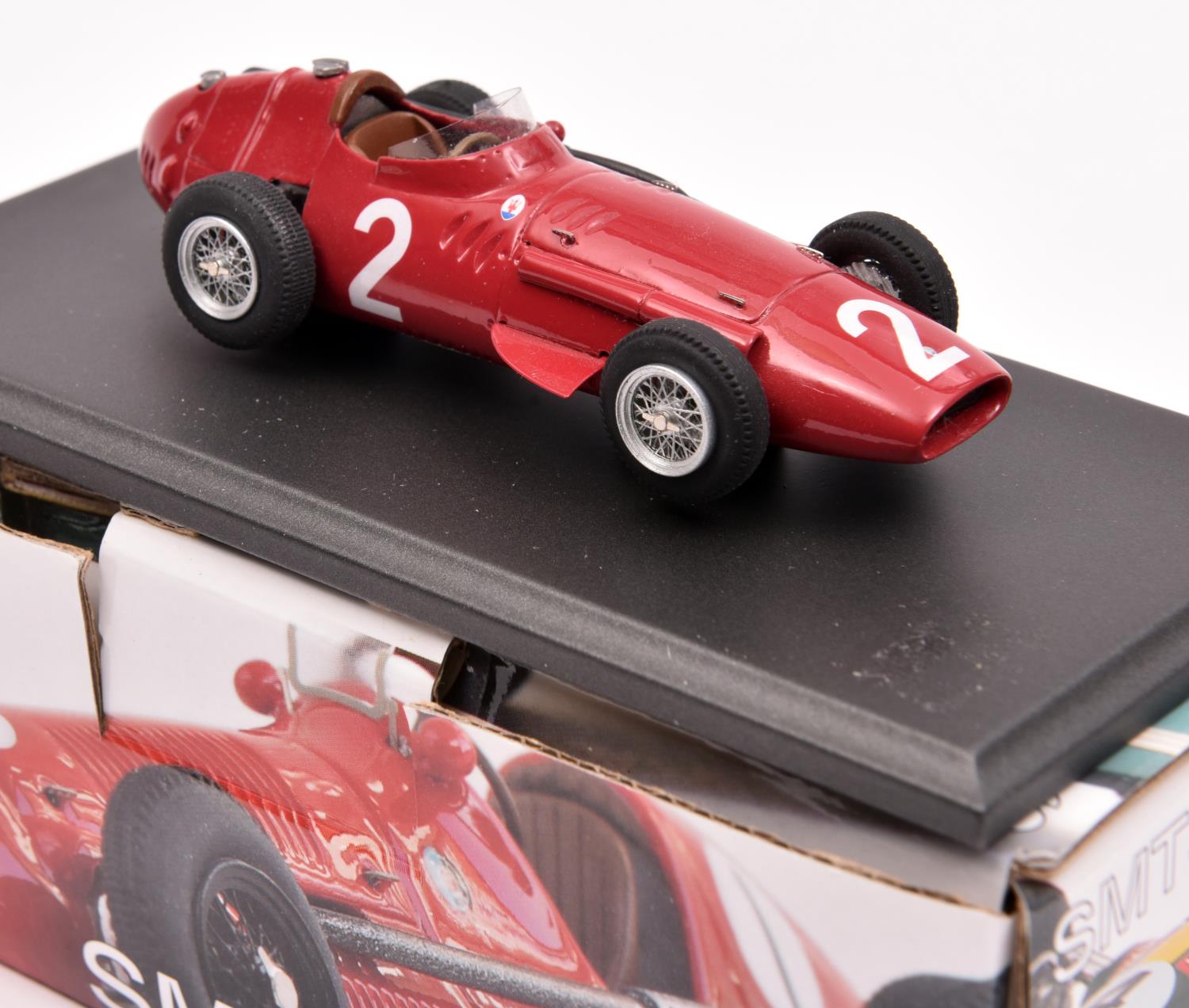 SMTS Models 1957 Maserati 260F. French Grand Prix, in Italian Racing Red, RN2, driver J.M. Fangio.