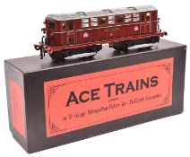 An Ace Trains O gauge Metropolitan Railway Vickers Bo-Bo electric locomotive, Michael Faraday 18, in