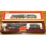 2 Hornby 'OO' gauge Locomotives. BR Britannia class 4-6-2 tender locomotive, Lord Roberts, RN