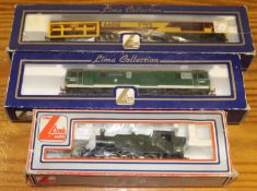 3 'OO' gauge Locomotives. 2 Lima: A BR Bo-Bo Electro-Diesel locomotive, Sir Herbert Walker, RN