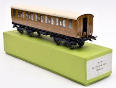 A Middleton Products, Australia, Hornby Series style O gauge tinplate LNER Full Third corridor