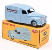 A unique opportunity to purchase a reproduction of the extremely rare Dinky Austin A40 van in