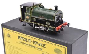 A Bassett Lowke by Corgi O gauge 0-4-0ST Peckett industrial locomotive, Joseph, in lined green