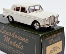 Lansdowne Models LDM.6 1961 Wolseley 6/10. In cream with red interior, 'LDM 6' number plates and