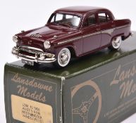 Lansdowne Models LDM.12 1958 Austin A105 Westminster Vanden Plas. In maroon with silver flash and