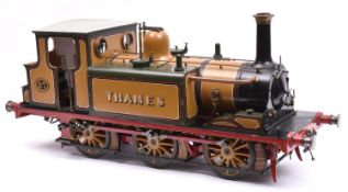 A very well engineered live steam 5 inch gauge model of an LB&SCR Class A1 Stroudley Brighton