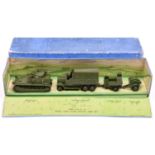 Dinky Toys Military set. Royal Tank Corps Medium Tank Set 151. Comprising Medium Tank, Transport
