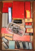 20+ items of Trix Twin Railway. 3-rail model railway including 2x locomotives; A TTR BR 0-4-0T loco,