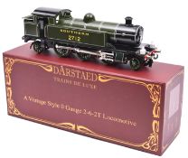 A Darstaed Trains O gauge Southern Railway 2-6-2T locomotive, 2712, in lined green livery. For 3