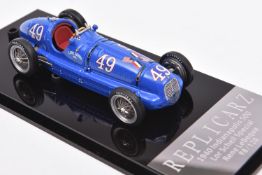 Replicarz 1:43 Racing Car. 1940 Indianapolis 500 Lor Schell Special, driver, Rene Le Beque 98/120.