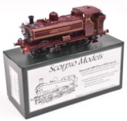 A Scorpio Models kit-built O gauge London Transport Class 57xx 0-6-0PT locomotive, L.99, in lined