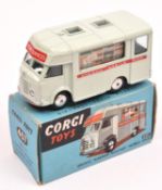 Corgi Toys Smith's Karrier Bantam Mobile Shop (407). In very pale green with 'Home Services' to