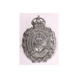 A pre 1952 Stockport Borough Police chrome plated helmet plate. GC £20-40