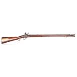 A good private purchase pistol bore (.56”) Baker flintlock rifle, by Ezekiel Baker, probably made to