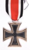 A 1939 Iron Cross 2nd class, the ring with maker’s mark “76” (Ernst L. Muller of Pforzheim) with
