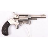 A 5 shot .32” rimfire Winfield Arms Co single action revolver, round barrel 2½” stamped on the