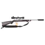 **A .22” LR Ruger Model 10/20 self loading rifle, number 259-5149, with 10 shot drum magazine, black