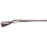 A scarce late 17th century probably Dutch made English military matchlock musket, 61½” overall,