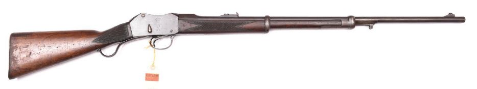 **A .22” Bonehill Martini rifle, number 24195, based on an Enfield Martini of 1894 by H.R.B.Co,