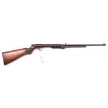 A .177” BSA “Light” model underlever air rifle, number L22512 (1924), 39½” overall, barrel 17”, with