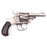 A 6 shot .32” rimfire Forehand & Wadsworth double action revolver, number 2655, round barrel 2½”