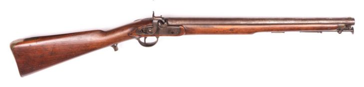 A good .66” private purchase Royal Midlothian Yeomanry percussion carbine, by Bryce of Edinburgh,