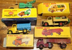 4 Dinky Toys. Electric Articulated Lorry - Hindle-Smart Helecs (30w). In BR maroon livery. Bedford