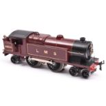 A Hornby O gauge electric No.2 Special 4-4-2T locomotive. Restored and substantially repainted as
