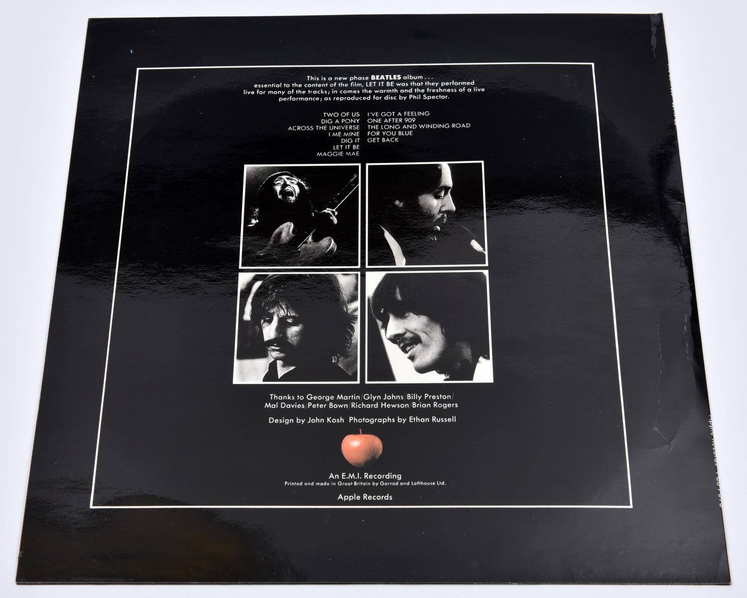 The Beatles - Let It Be 'box set'. Apple stereo 12" vinyl. Mfd in UK. 1970, YEX 773-2U. With book; - Image 2 of 3