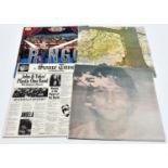 4x The Beatles related albums on 12" vinyl. John Lennon - Imagine (with poster, postcard and