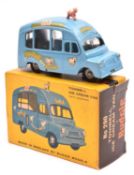 A scarce Budgie Bedford Tonibell Ice Cream Van No.290. In light blue with plastic cow to roof, '