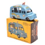 A scarce Budgie Bedford Tonibell Ice Cream Van No.290. In light blue with plastic cow to roof, '