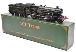 An Ace Trains O gauge BR Castle Class 4-6-0 tender locomotive, Windsor Castle 4082, in lined dark