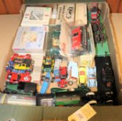 A quantity of Various Makes. Including Corgi Vintage Glory Garrett Showmans Tractor 'Little