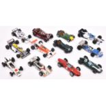 12 white-metal, resin and die-cast Competition Cars. Including Cooper Alta, Cooper Climax, Ferrari