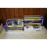 4 Komatsu by First Gear and Universal Hobbies. Scales 1:34 and1:50. PC 400 LC with short trowel.