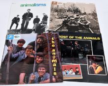 4x The Animals 12" vinyl albums, all mono on Columbia and Decca. The Most of The Animals, XAX3040-1.