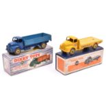 2 Dinky Toys. Leyland Cement Wagon (533). In yellow with grey tyres. Together with Comet Wagon (