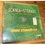 Corgi Limited Edition boxed set 'Scania Stobart' (CC99155). Comprising 3x tractor units- Scania T